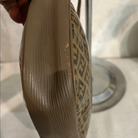 Fendi Tan and Brown Monogram Crossbody /shoulder Bag - Picture 11 of 17